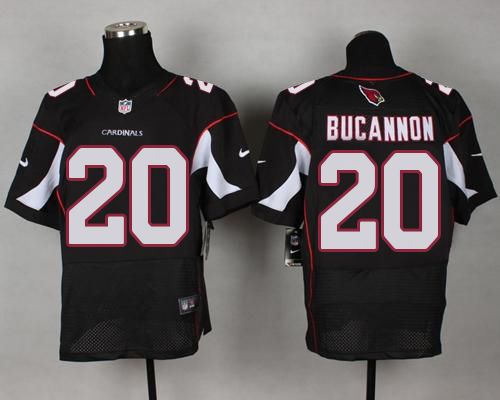 Nike Cardinals #20 Deone Bucannon Black Alternate Men's Stitched NFL Elite Jersey