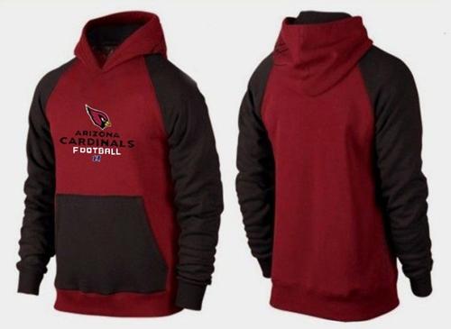 Arizona Cardinals Critical Victory Pullover Hoodie Burgundy Red & Black