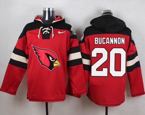 Nike Cardinals #20 Deone Bucannon Red Player Pullover NFL Hoodie
