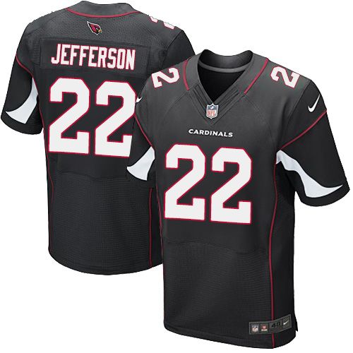 Nike Cardinals #22 Tony Jefferson Black Alternate Men's Stitched NFL Elite Jersey
