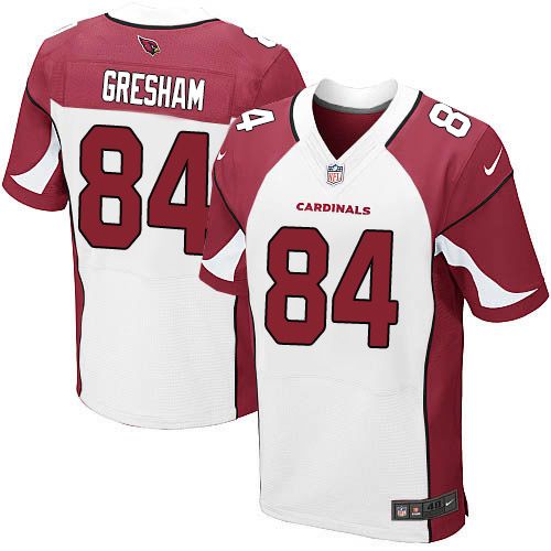 Nike Cardinals #84 Jermaine Gresham White Men's Stitched NFL Elite Jersey