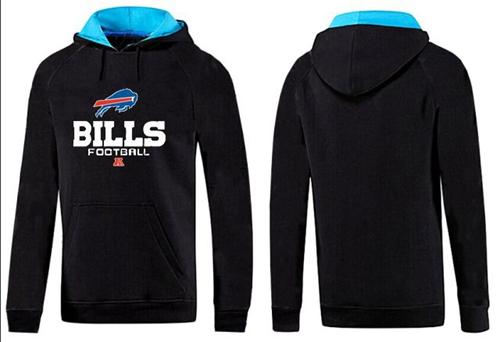 Buffalo Bills Critical Victory Pullover Hoodie Black & Blue