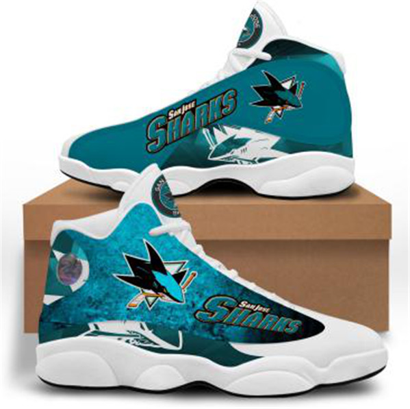 Men's San Jose Sharks Limited Edition JD13 Sneakers 001