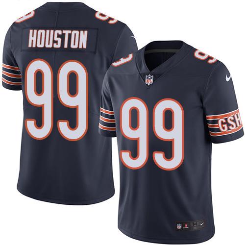 Nike Bears #99 Lamarr Houston Navy Blue Men's Stitched NFL Limited Rush Jersey