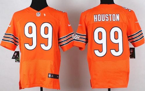 Nike Bears #99 Lamarr Houston Orange Alternate Men's Stitched NFL Elite Jersey
