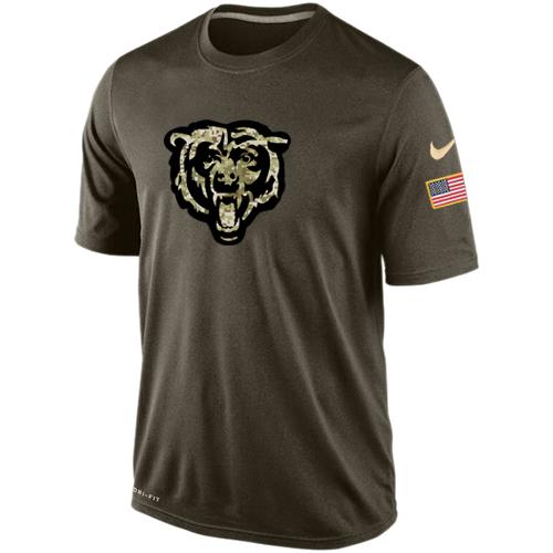 Men's Chicago Bears Salute To Service Nike Dri-FIT T-Shirt