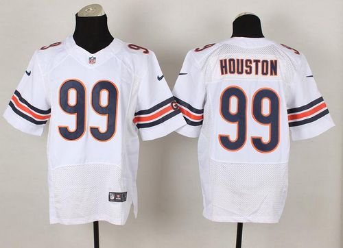 Nike Bears #99 Lamarr Houston White Men's Stitched NFL Elite Jersey