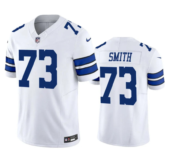 Men's Dallas Cowboys #73 Tyler Smith White 2023 F.U.S.E. Limited Stitched Football Jersey