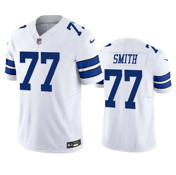 Men's Dallas Cowboys #77 Tyron Smith White 2023 F.U.S.E. Limited Stitched Football Jersey