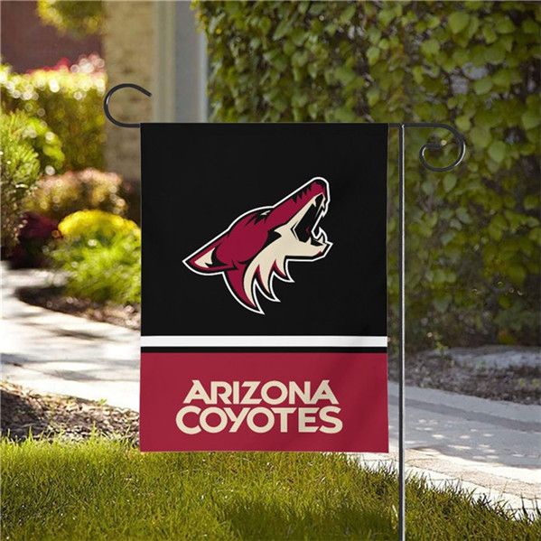 Arizona Coyotes Double-Sided Garden Flag 001 (Pls check description for details)
