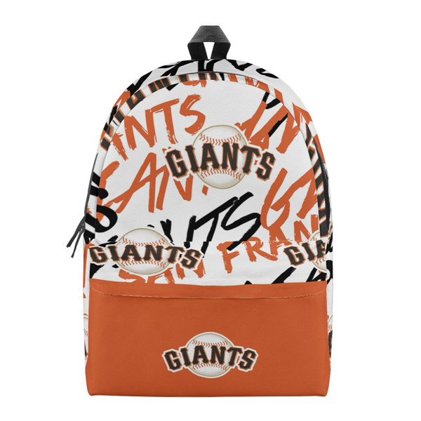 San Francisco Giants All Over Print Cotton Backpack 001