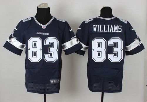 Nike Cowboys #83 Terrance Williams Navy Blue Team Color Men's Stitched NFL Elite Jersey