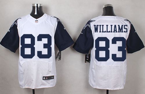 Nike Cowboys #83 Terrance Williams White Men's Stitched NFL Elite Rush Jersey