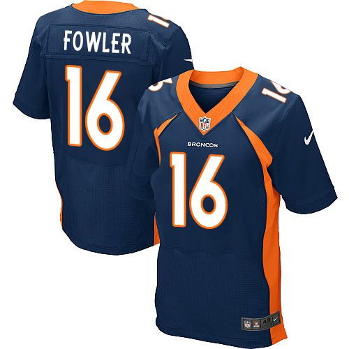 Nike Broncos #16 Bennie Fowler Navy Blue Alternate Men's Stitched NFL New Elite Jersey