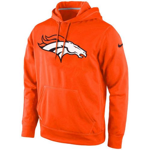 Men's Denver Broncos Nike Orange KO Logo Essential Hoodie