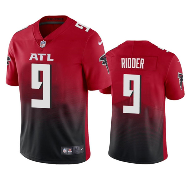 Men's Atlanta Falcons #9 Desmond Ridder Red/Black 2023 F.U.S.E. Vapor Untouchable Limited Football Stitched Jersey
