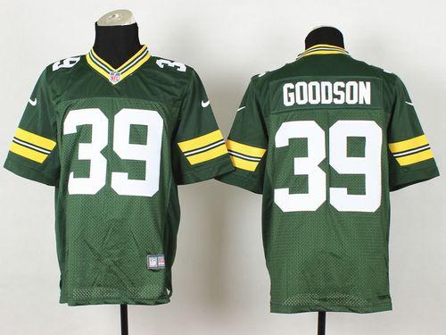 Nike Packers #39 Demetri Goodson Green Team Color Men's Stitched NFL Elite Jersey