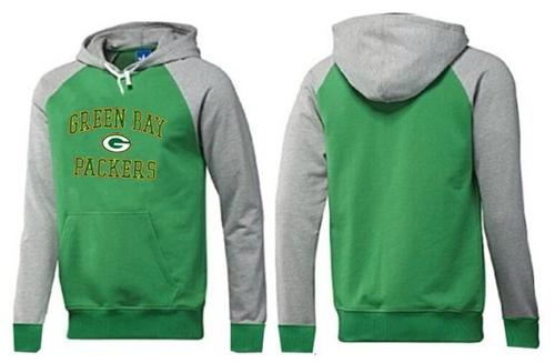 Green Bay Packers Heart & Soul Pullover Hoodie Green & Grey