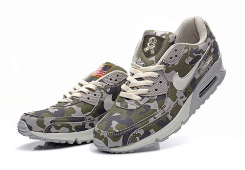 Nike Green Bay Packers Camo Salute To Service Shoes