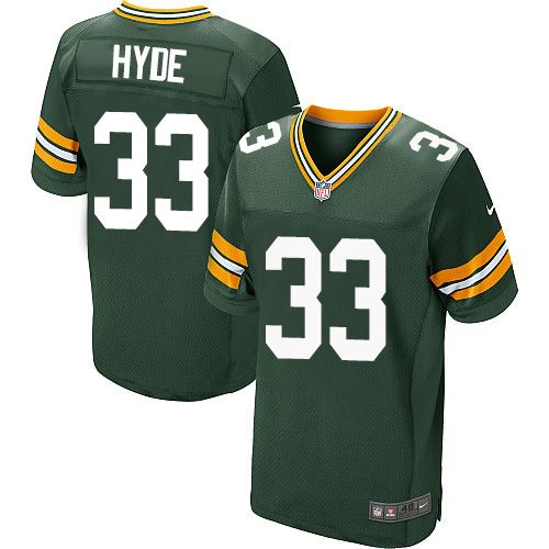 Nike Packers #33 Micah Hyde Green Team Color Men's Stitched NFL Elite Jersey