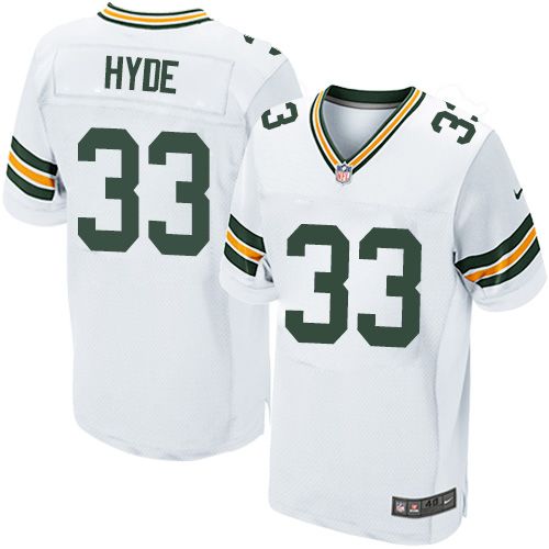 Nike Packers #33 Micah Hyde White Men's Stitched NFL Elite Jersey