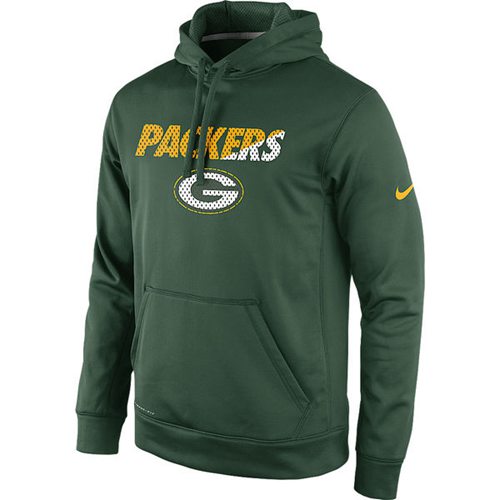 Green Bay Packers Nike Kick Off Staff Performance Pullover Hoodie Green