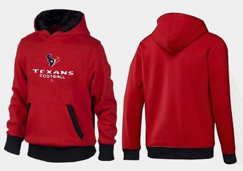 Houston Texans Critical Victory Pullover Hoodie Red & Black