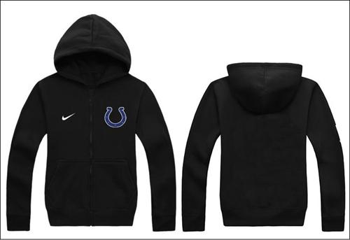 Nike Indianapolis Colts Authentic Logo Hoodie Black