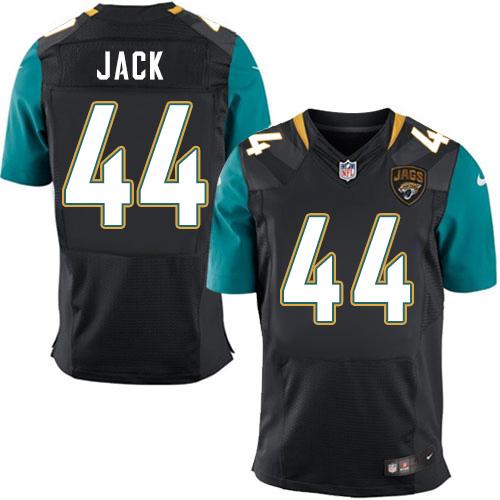 Nike Jaguars #44 Myles Jack Black Alternate Men's Stitched NFL Elite Jersey