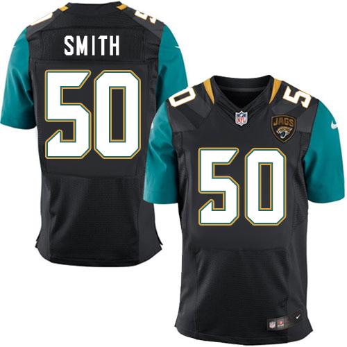 Nike Jaguars #50 Telvin Smith Black Alternate Men's Stitched NFL Elite Jersey