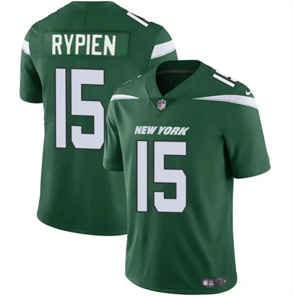 Men's New York Jets #15 Brett Rypien Green Vapor Untouchable Limited Football Stitched Jersey