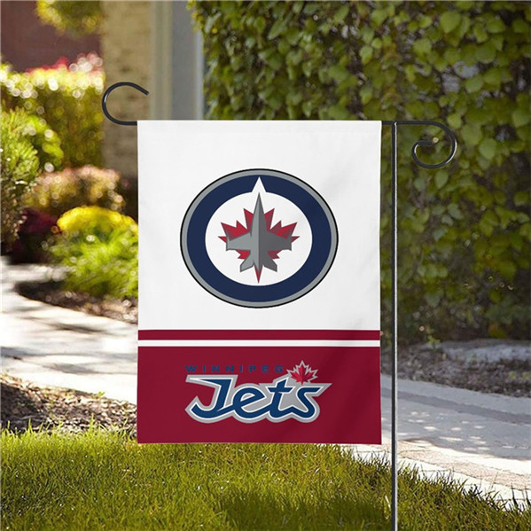 Winnipeg Jets Double-Sided Garden Flag 001 (Pls check description for details)