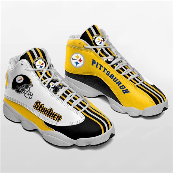 Men's Pittsburgh Steelers Limited Edition JD13 Sneakers 007