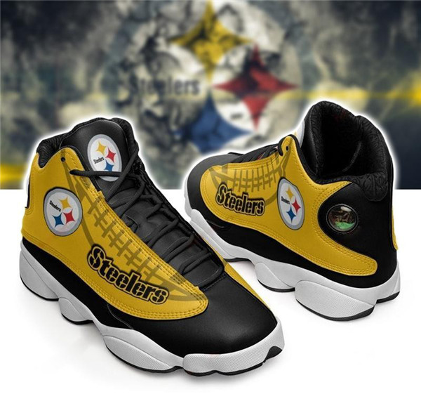 Men's Pittsburgh Steelers Limited Edition JD13 Sneakers 006