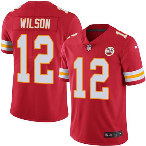 Nike Chiefs #12 Albert Wilson Red Men's Stitched NFL Limited Rush Jersey
