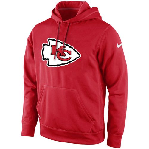 Kansas City Chiefs Nike KO Logo Essential Hoodie Red