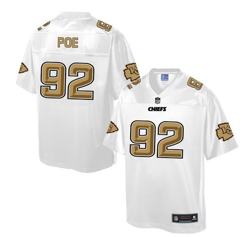 Nike Chiefs #92 Dontari Poe White Men's NFL Pro Line Fashion Game Jersey