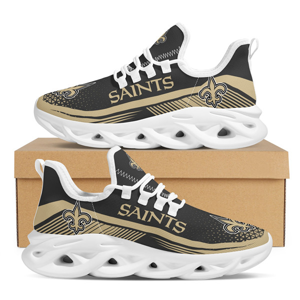 Men's New Orleans Saints Flex Control Sneakers 010