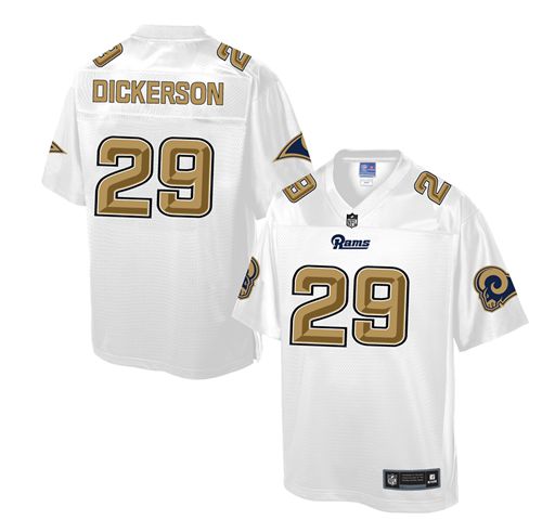 Nike Rams #29 Eric Dickerson White Men's NFL Pro Line Fashion Game Jersey
