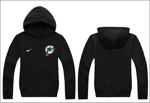 Nike Miami Dolphins Authentic Logo Hoodie Black