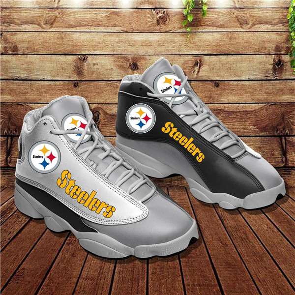 Men's Pittsburgh Steelers Limited Edition JD13 Sneakers 005