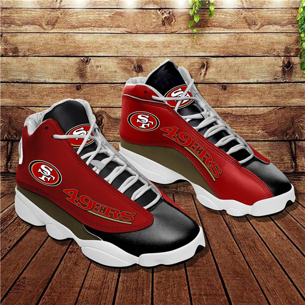 Men's San Francisco 49ers Limited Edition JD13 Sneakers 005