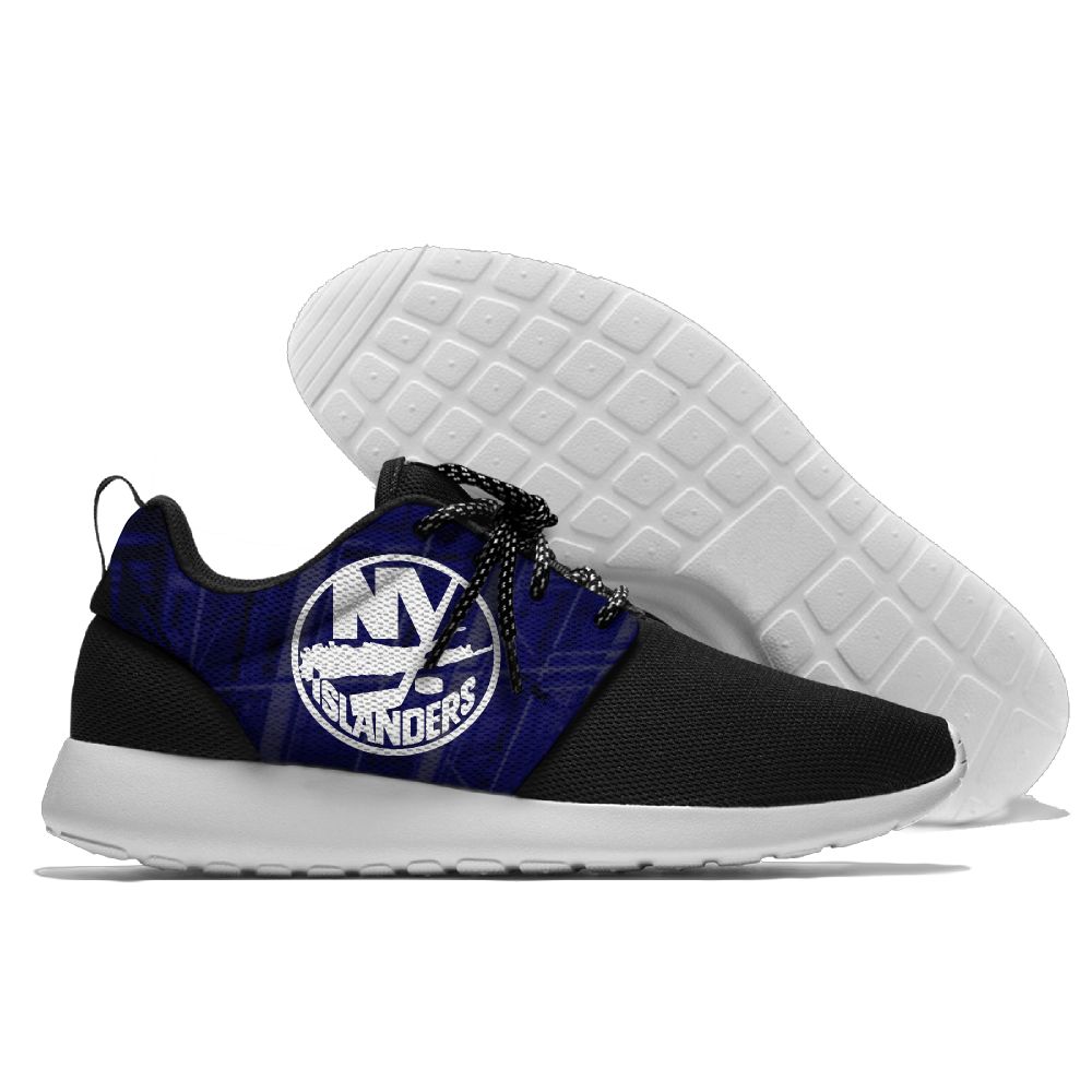 Women's NHL New York Islanders Roshe Style Lightweight Running Shoes 003