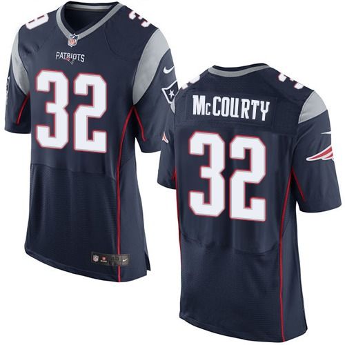 Nike Patriots #32 Devin McCourty Navy Blue Team Color Men's Stitched NFL New Elite Jersey
