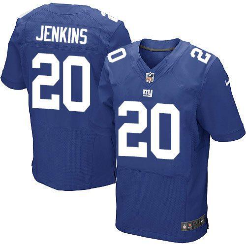 Nike Giants #20 Janoris Jenkins Royal Blue Team Color Men's Stitched NFL Elite Jersey