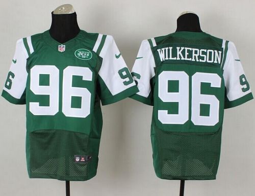 Nike Jets #96 Muhammad Wilkerson Green Team Color Men's Stitched NFL Elite Jersey