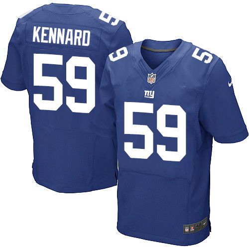 Nike Giants #59 Devon Kennard Royal Blue Team Color Men's Stitched NFL Elite Jersey