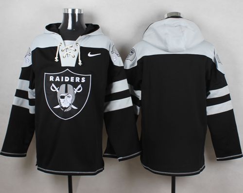 Nike Raiders Blank Black Player Pullover NFL Hoodie