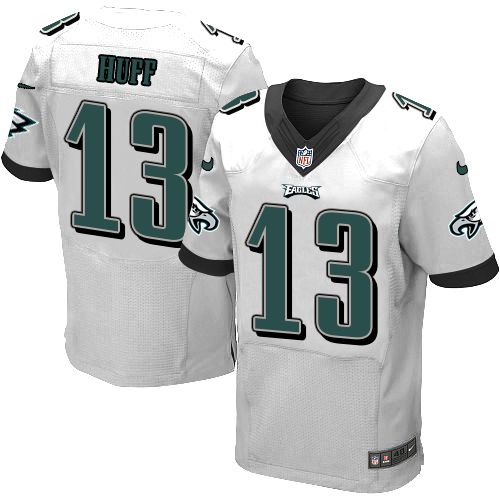 Nike Eagles #13 Josh Huff White Men's Stitched NFL New Elite Jersey