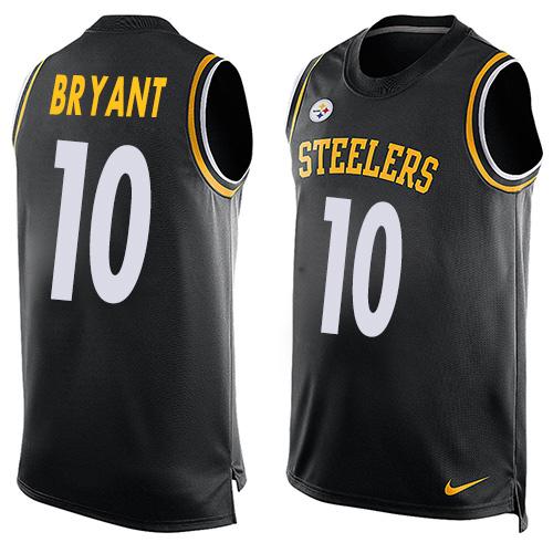 Nike Steelers #10 Martavis Bryant Black Team Color Men's Stitched NFL Limited Tank Top Jersey